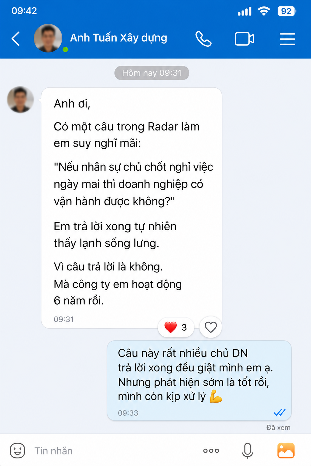 Cảm nhận khách hàng - Anh Tuấn Xây dựng