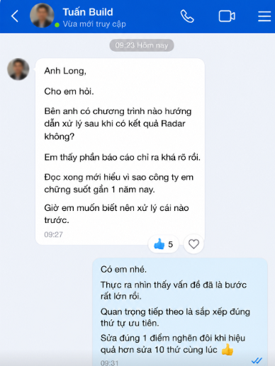 Cảm nhận khách hàng - Tuấn Build